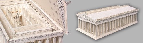 PaperModel Parthenon